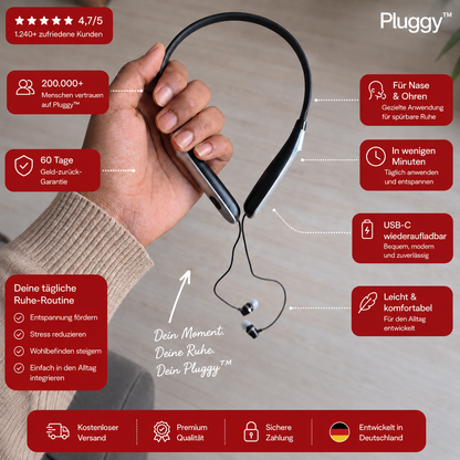 Pluggy™ | Mehr Ruhe. Weniger Lärm.
