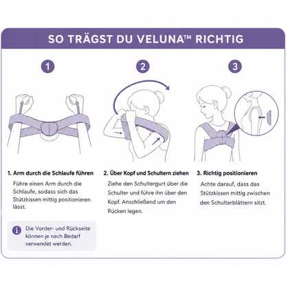 Veluna™ | Bequem gerade bleiben