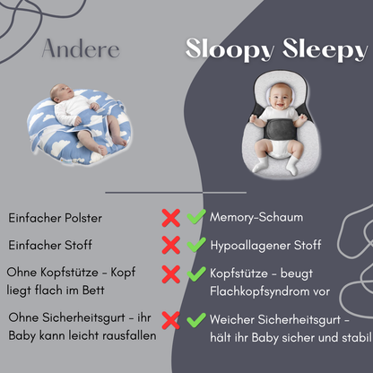 Sloppy Sleepy - für sicheren Schlaf deines Babys