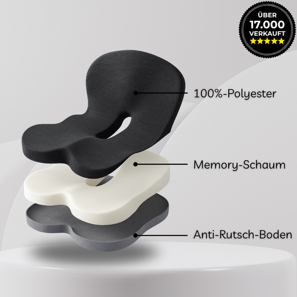 Komfortabler Sitzkissen-Set