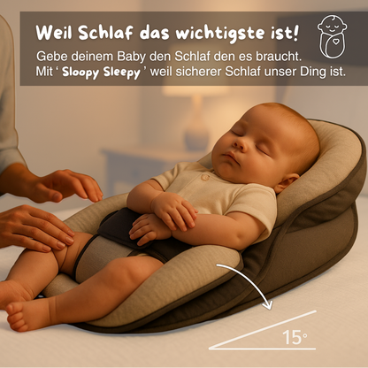 Sloppy Sleepy - für sicheren Schlaf deines Babys